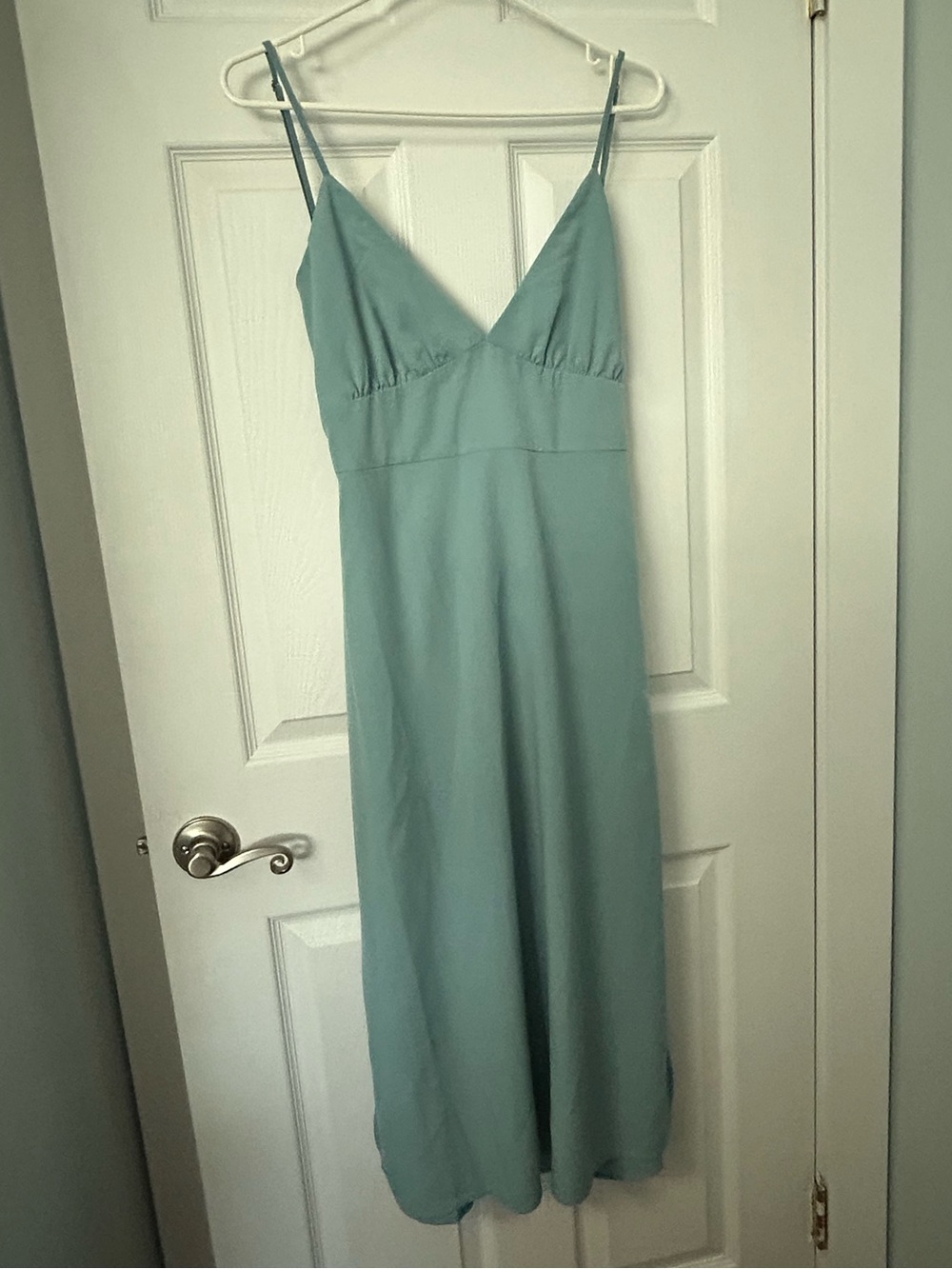 Forever 21 Sage Green Midi Slip Dress